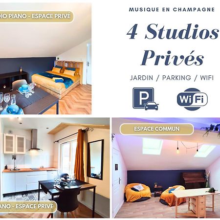 4 Studios - Musique En Champagne Шалон-ан-Шампань Экстерьер фото